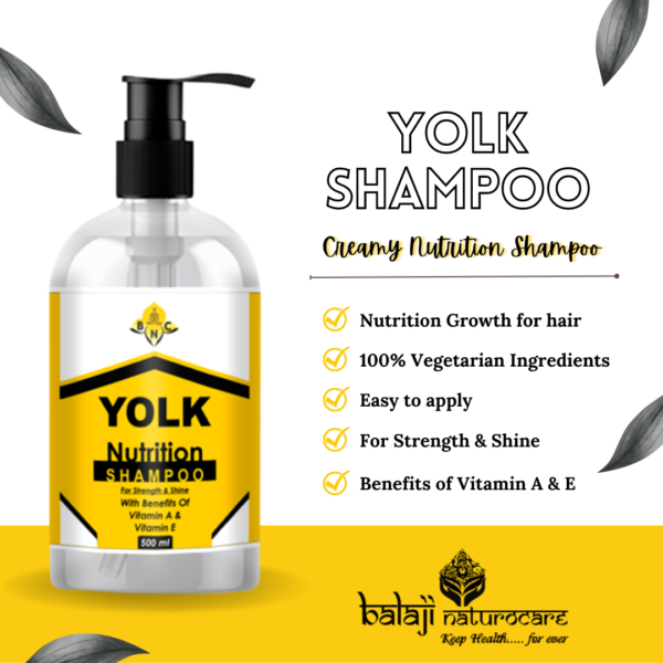 Yolk Shampoo 500 ml - Image 2