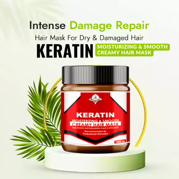 Keratin hair mask 1000 ml - Image 2