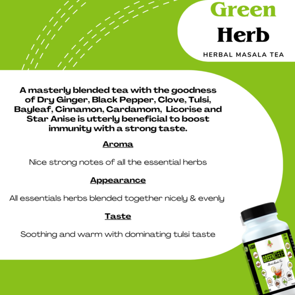Green Herb Tea 200 gm - Image 4