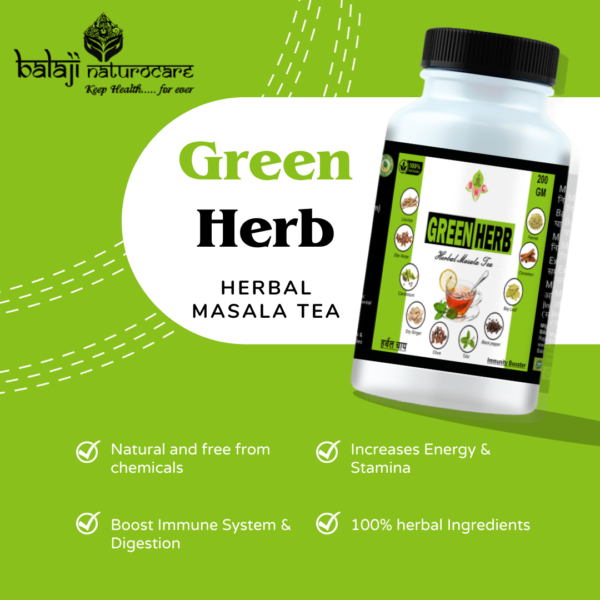Green Herb Tea 200 gm - Image 2